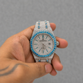 Moissanite xBlue Watch